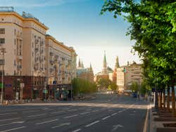Rue Tverskaya de jour